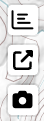Interactive map toolbar with buttons for layers, opening the map in a new window, and capturing the map view.